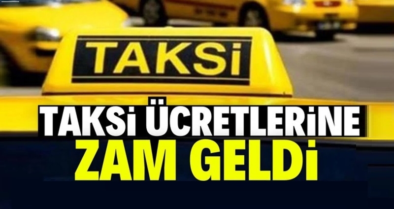 Rizede Taksimetre Ücretlerine Zam